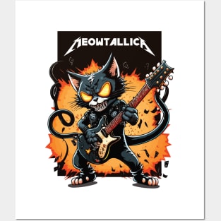 Meowtallica 5 Posters and Art